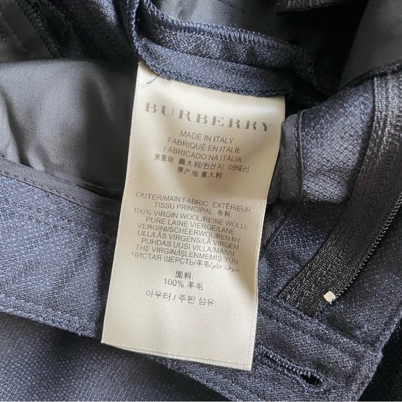 Burberry Women’s Wool Tailored Trousers – Style 3888990 – Made in Italy - Picture 11 of 14